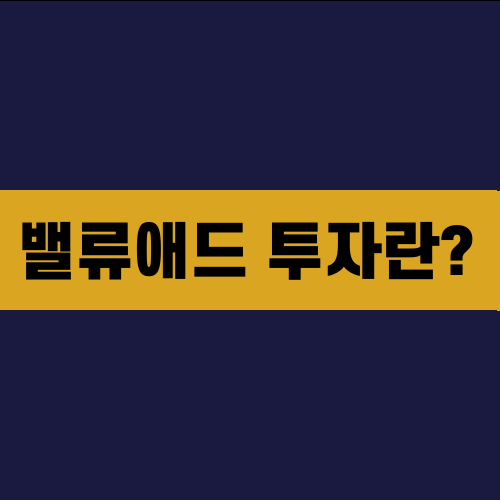 밸류애드 투자란
